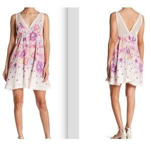 Free People Intimately Floral Paisley Longwood Slip Dress . Size M .